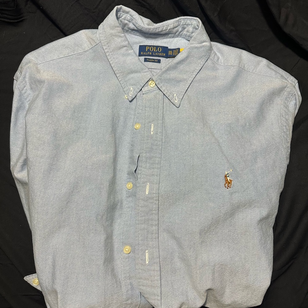 Polo by Ralph Lauren Light Blue Button Down Shirt